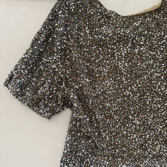 Vince Camuto Sequin Top - Picture 3 of 6